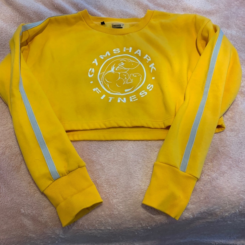 Gymshark long sleeve cropped sweatshirt